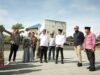 Bupati Solok Selatan H. Khairunas melakukan peninjauan lapangan bersama manajemen UAS dan panitia penyelenggara lainnya