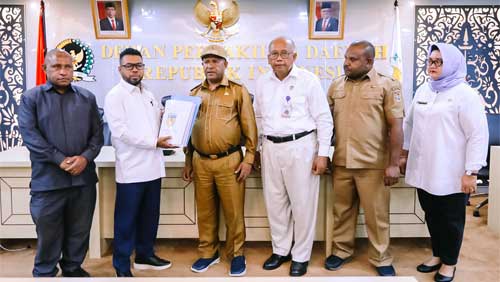 Komite I DPD RI Terima Usulan Pemekaran DOB Pegunungan Bintang