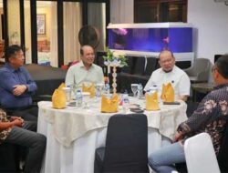 Ketua DPD RI, AA LaNyalla Mahmud Mattalitti bersama Pengurus Besar Persatuan Golf Indonesia