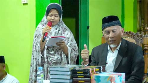 Gubernur Sumbar, Mahyeldi Safari Ramadan di Masjid Al Mu'minun, Nagari Tiumang