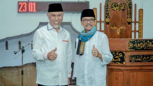 Gubernur Sumatera Barat, Mahyeldi Ansharullah Bersama Bupati Limapuluh Kota, Safaruddin
