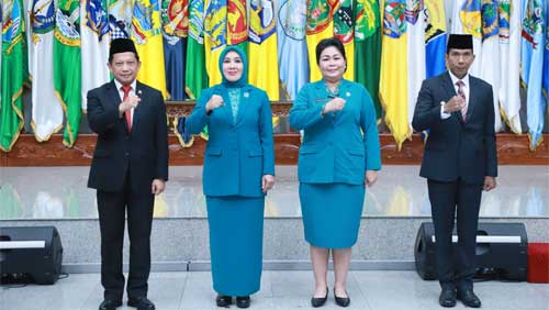 Maya Suganda Dilantik sebagai Penjabat Ketua TP PKK Kepulauan Bangka Belitung