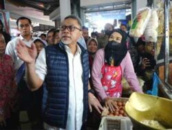 Mendag Cek Pasar Peterongan dan Pasar Murah di Semarang