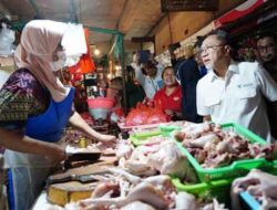 Mendag Pantau Bapok Pasar Rawamangun Jaktim, Harga Stabil