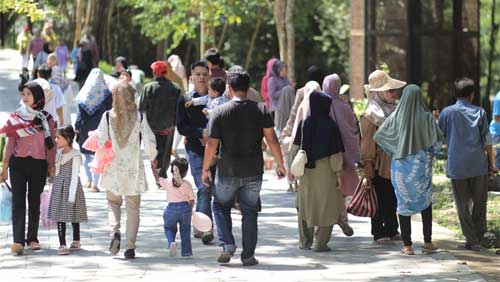 Objek Wisata Sawahlunto Dipadati Pengunjung