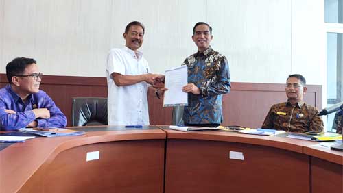 Pertemuan Pemerintah Kabupaten Solok dengan Pemko Solok