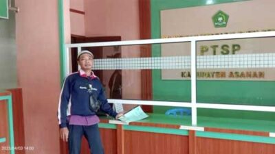 Waduh! Masih Jam Kerja, PTSP Kantor Kemenag Asahan Sudah Kosong, Warga Kesal