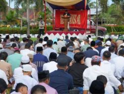 Pemkab Agam Laksanakan Salat Id di Halaman Kantor Bupati