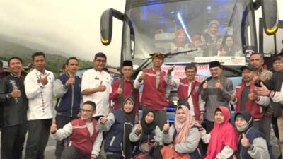 Pemkab Agam Sambut Kedatangan Rombongan Pulang Basamo Perantau IKB Jabodetabek