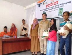 Pemko Sawahlunto Distribusikan 24 Ton Bantuan Pangan untuk Ribuan KPM