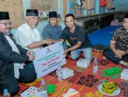 Suheri, Pengupas Ubi Di Payakumbuh Dapat Bantuan Rehab Rumah Tidak Layak Huni Dari Baznas Sumbar