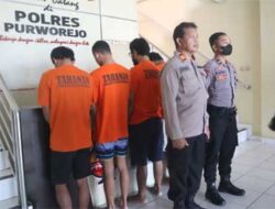 Polres Purworejo Tangkap 5 Tersangka Pembuat Mercon
