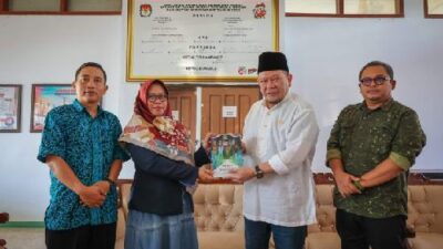 Cek Kesiapan KPUD Banyuwangi, LaNyalla Singgung Sistem Pilpres Liberal