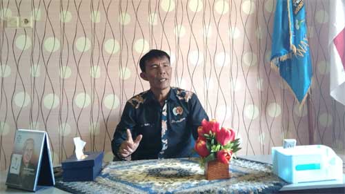 Sekretaris PWI Kabupaten Way Kanan, M Saleh