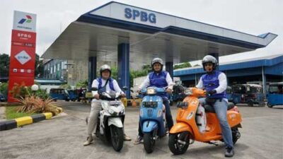 Uji Coba Efisiensi dan Reliabilitas Motor CNG, Berhasil Tempuh 38,7 Km Per Liter