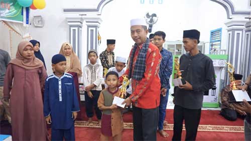 Wabup Pasbar Apresiasi Ikatan Remaja Masjid Al Mukhlisin Kampung Sawah Gelar MTQ