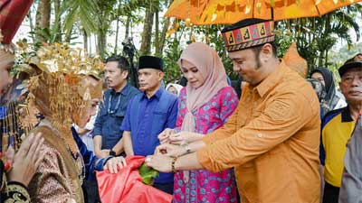 Athari Gauthi Ardi Launching P3TGAI di Sijunjung