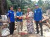 Pemkab Muba Salurkan Bantuan kepada Korban Kebakaran di Desa Linggosari