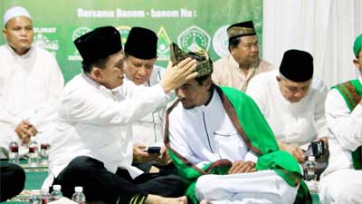 Halal bihalal bertajuk 'Bengkong Bersholawat' bersama masyarakat Bengkong Sadai di Musholla Assajadah RT 003 RW 009 Kelurahan Sadai, Kecamatan Bengkong, Kota Batam