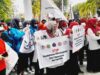 Berbagai Aliansi Organisasi Gelar Aksi Damai di DPRD Sumbar