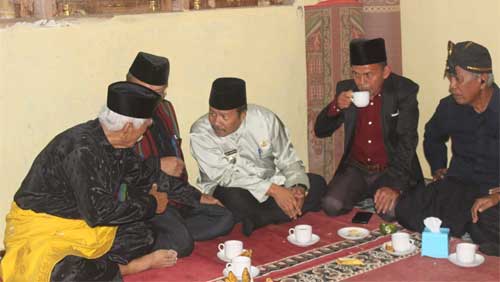 Bupati Agam, Andri Warman hadiri acara silaturahmi babaliak ka surau dialog dengan Dato' Sri Utama di Jorong Bansa