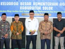 Bupati Epyardi Hadiri Halal bihalal Guru PAI se-Kabupaten Solok