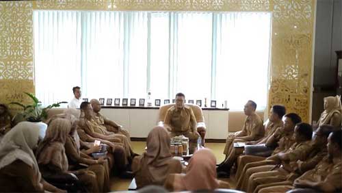 Bupati Solok Ajak Bertemu Jajaran Dinas Pariwisata dan Kebudayaan