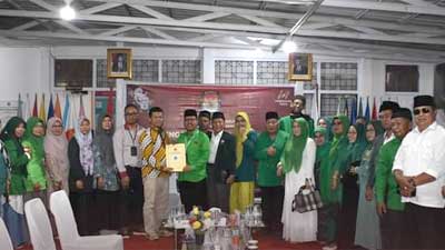 DPC PPP Padang Panjang Daftarkan Bacaleg ke KPU