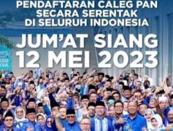 Partai Nomor 12 pada Tanggal 12 Serentak Mendaftar ke KPU, Termasuk DPD PAN Kota Sawahlunto