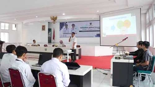 Diskominfo Padang Panjang gelar Optimalisasi Aplikasi Persuratan dengan TTE