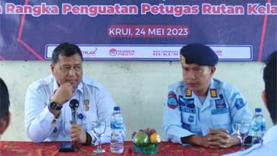 Kadivpas Lampung Beri Arahan Petugas Rutan Klas Iib Krui Dan Warga Binaan