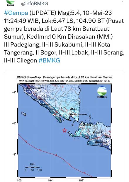 Gempa Banten