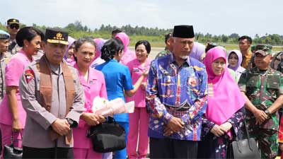 Mahyeldi Sambut Kapolri