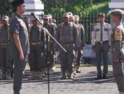 Walikota Bukittinggi Pimpin Apel Gabungan Satpol PP