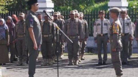 Walikota Bukittinggi Pimpin Apel Gabungan Satpol PP