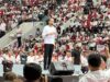 Presiden Jokowi saat acara Musyawarah Rakyat atau Musra Indonesia di Gelora Bung Karno (GBK) Senayan, Jakarta