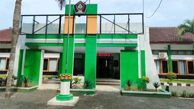 Kantor Dinas Perumahan dan Kawasan Pemukiman (PKP) Kabupaten Blitar, Jawa Timur.
