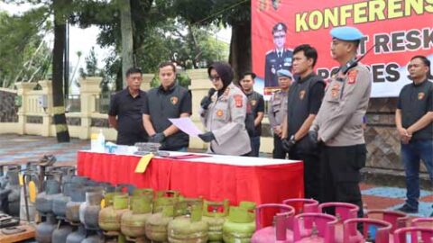Oplos Gas Elpiji, Warga Desa Simpar Dibekuk Sat Reskrim Polres Subang