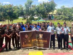 HUT PERSAJA ke-72, Kejari Berikan Bansos kepada Warga Binaan Kelas III Dharmasraya