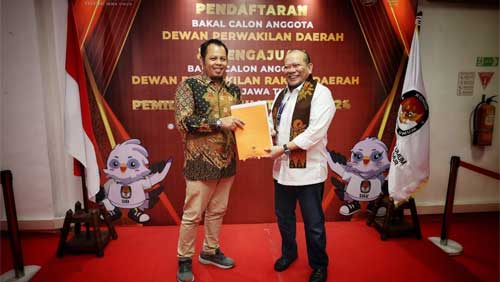 LaNyalla Daftar ke KPUD Jatim