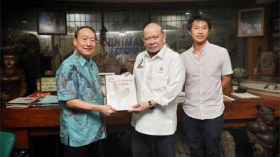 LaNyalla bertemu Budayawan Argadjendra Sentot