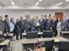 LaNyalla memimpin delegasi Senator bertemu Walikota Nara, Nakagawa