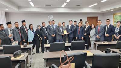 Ketua DPD RI Konkretkan Rencana Sister City dengan Walikota Nara Jepang