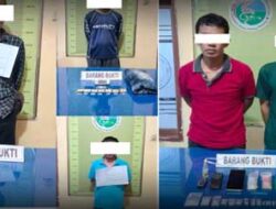 Tim Karanggo Polres Padang Panjang Beraksi Lagi, Libas Lima Pelaku Penyalahgunaan Narkotika