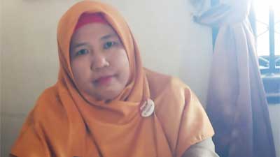 Kepala UPTD TPU Dinas Lingkungan Hidup Kota Padang, Linda Afriani