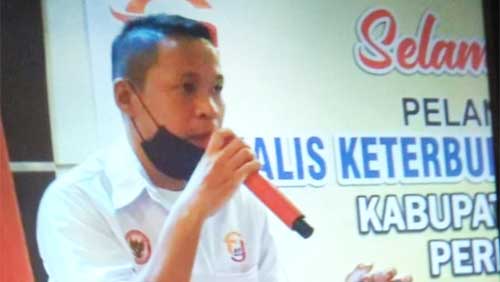 Ketua Persatuan Jurnalis Keterbukaan Informasi Publik (PJKIP) Pesisir Selatan (Pessel), Mario Rosy