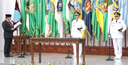 Mendagri Lantik Pj Gubernur Sulawesi Barat dan Gorontalo