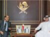 Nono Sampono Bertemu Gubernur Bank Sentral Qatar