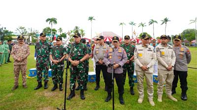 Panglima TNI bersama Kapolri Buka Latsitarda Nusantara ke-43 di Sumbar