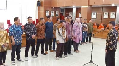 Pelantikan Pengurus PWI Bukittinggi
